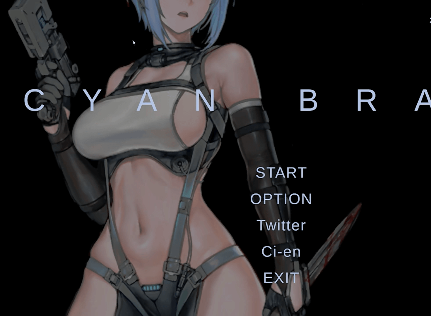 【PC\横板\ACT\新作\官中】CYANBRAIN 先行青色大脑0.3.0最新版 H版死亡空间 [1+500M]-鹿星语